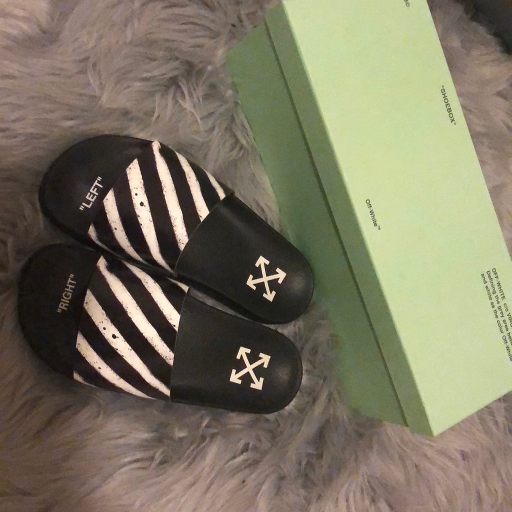 Off-White slides